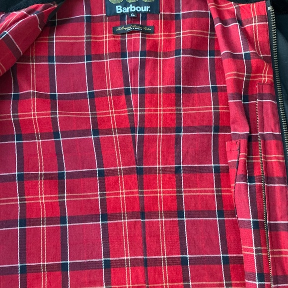 Barbour Men’s Ashby Waxed Jacket Black size XL - Picture 11 of 11